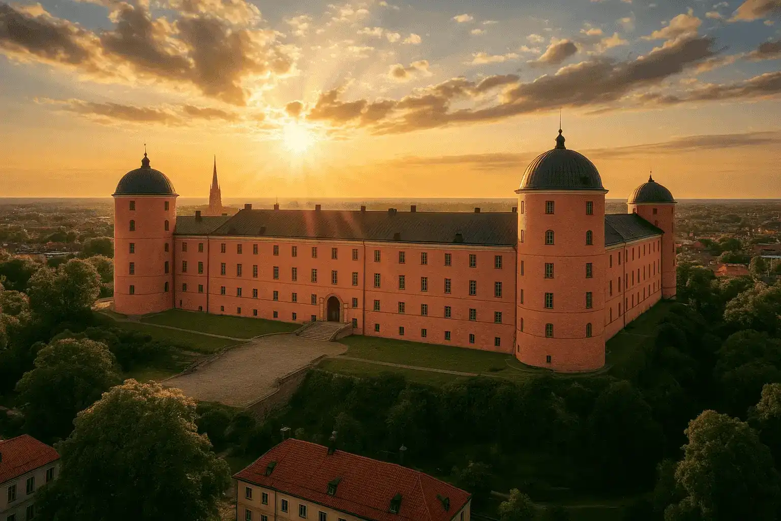 Uppsala slott - sevärdhet uppsala